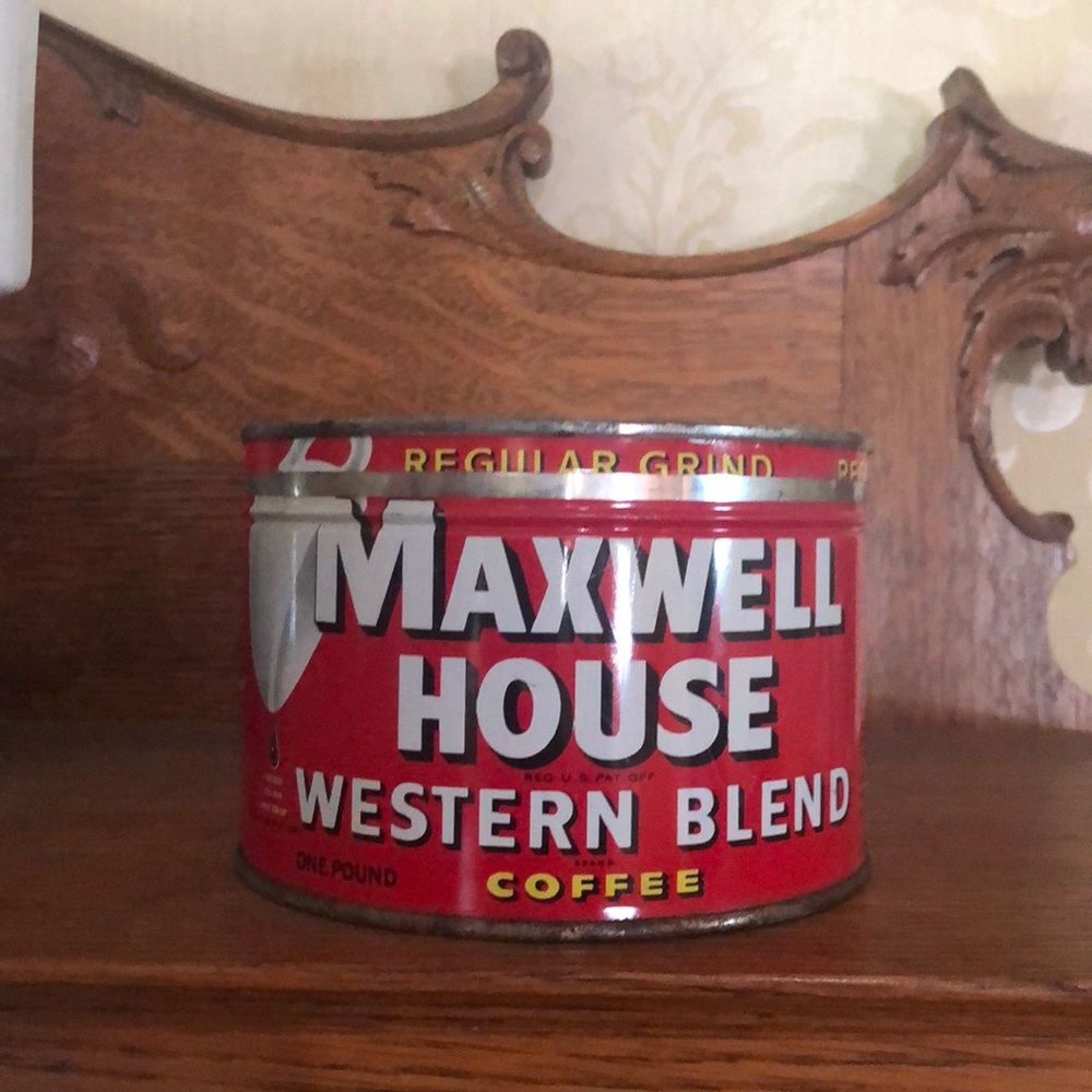 Vintage Maxwell House Tin